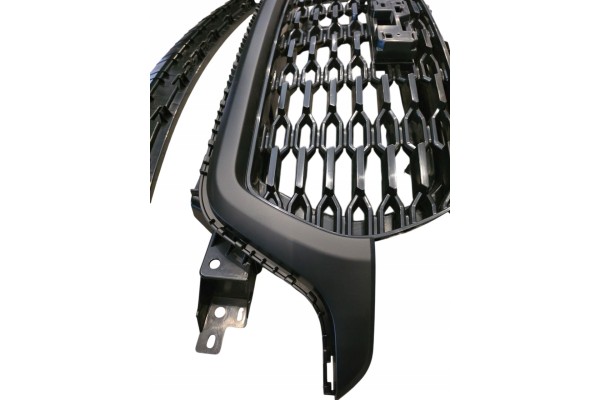DODGE RAM 1500 2025 2026 BUMPER TUNGSTEN SET WITH GRILL COMPLETE Installation side front