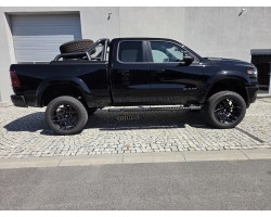 SET OF ROLLBAR V2 ROCKET WITH WHEEL AND 5 WHEELS 22INCH DODGE RAM 1500 2019 2024