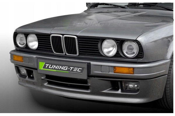 Front bumper M tech M technic M package Bmw 3 e30 Lift FL Lci 1987 1993 Color to be painted