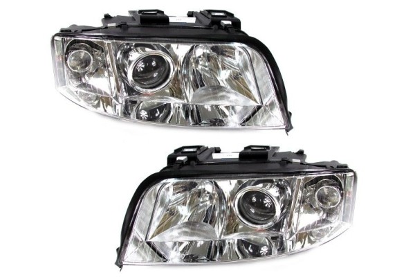 Headlight set AUDI A6 C5 2001 2005 LEFT RIGHT TYC