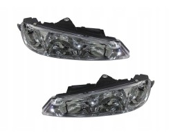SET OF HEADLIGHTS PEUGEOT 406 1999 2004 NEW