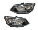 SET OF HEADLIGHTS SKODA FABIA 2014 2018 VALEO