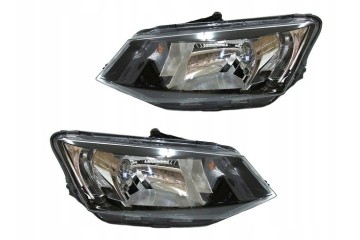 SET OF HEADLIGHTS SKODA FABIA 2014 2018 VALEO