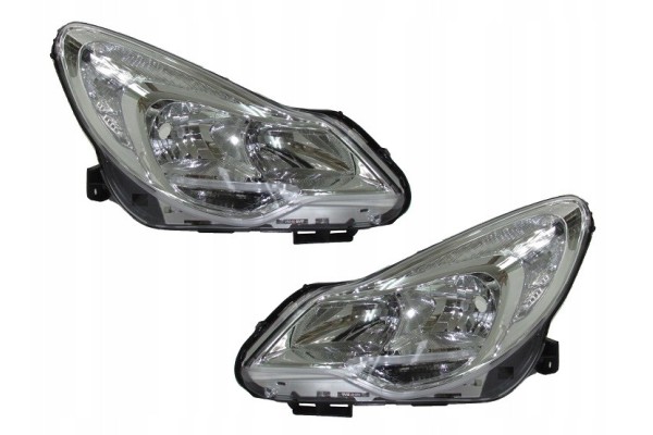 Headlight set Opel Corsa D 2011 2014 FL LEFT RIGHT TYC