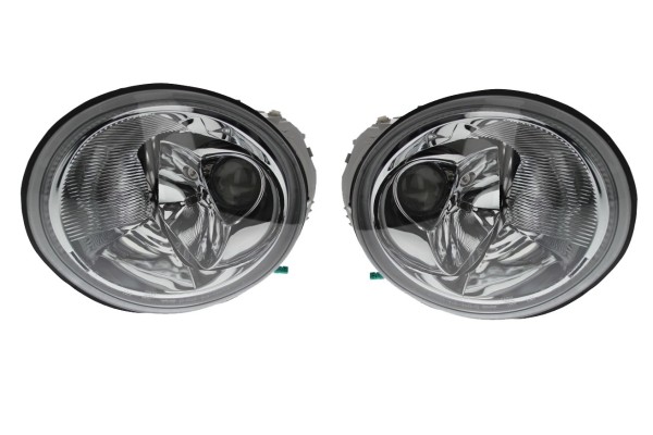 HEADLIGHTS LEFT RIGHT SET VOLKSWAGEN BEETLE 1C 9Y 1Y 01 98 05 05