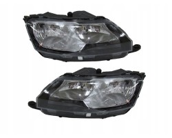 SET OF HEADLIGHTS SKODA RAPID 2012 2017 VALEO