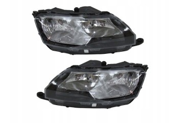SET OF HEADLIGHTS SKODA RAPID 2012 2017 VALEO
