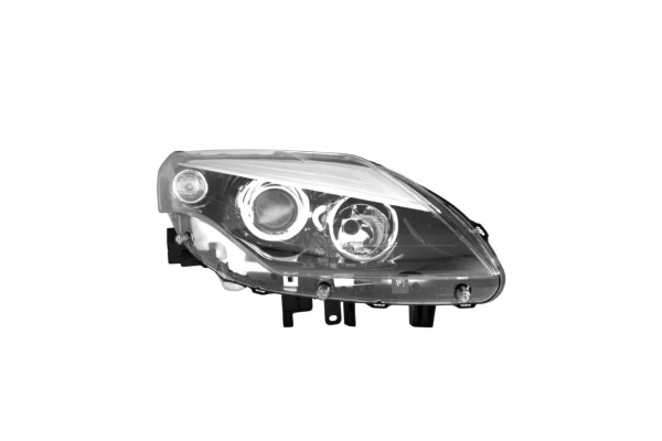 Headlight right VALEO RENAULT LAGUNA III T 10 07 6039103V