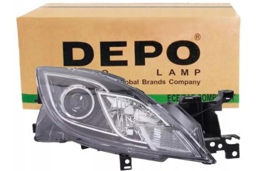HEADLAMP ECE ELEC MANUAL BLK MZ 6 08 09 GS1F510KOE Catalog number of the part 216 1155R LDEM2