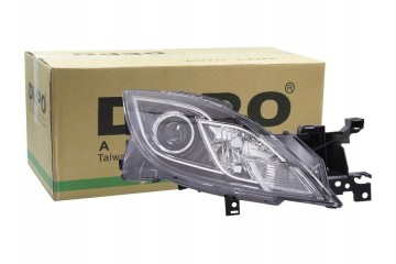 HEADLAMP ECE ELEC MANUAL BLK MZ 6 08 09 GS1F510KOE Version European