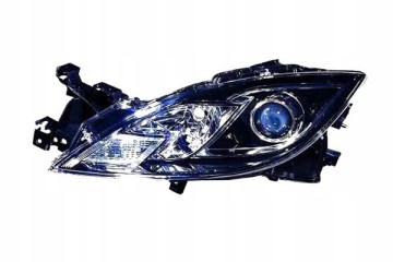 HEADLAMP ECE ELEC MANUAL BLK MZ 6 08 09 GS1F510KOE Car type passenger cars