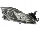HEADLAMP ECE ELEC MANUAL BLK MZ 6 08 09 GS1F510KOE Quality of parts according to GVO Q original with factory logo OEM OES