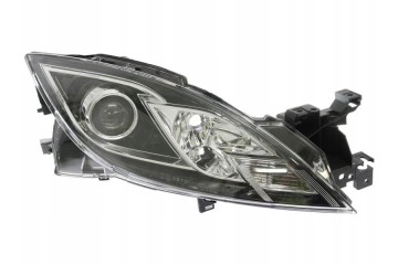 HEADLAMP ECE ELEC MANUAL BLK MZ 6 08 09 GS1F510KOE Quality of parts according to GVO Q original with factory logo OEM OES