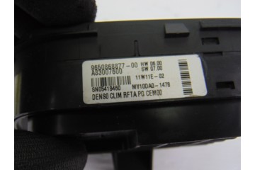 Mando climatizador, Citroen C4 Picasso Exclusive 2011, 9650868877
