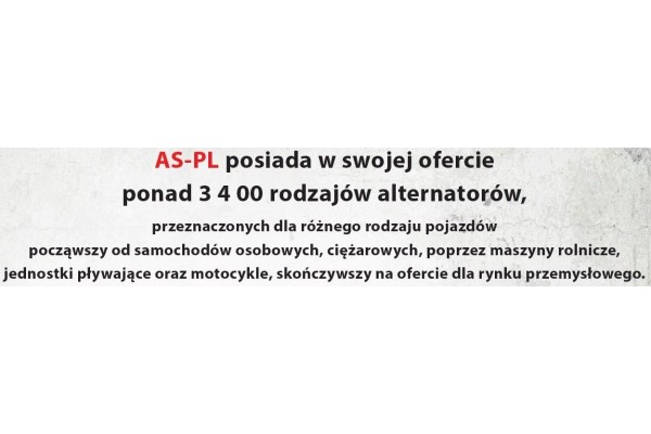 Alternador AS-PL A0160