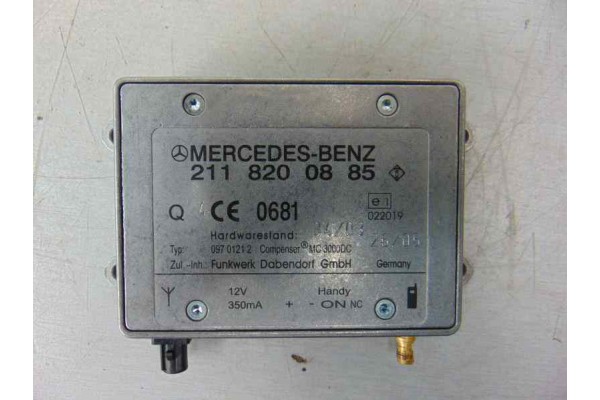 Antena, Mercedes-benz Clase e (Bm 211) Berlina E 320 CDI 4-Matic (211.089) 2005, 2118200885