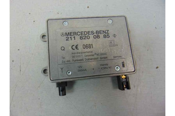 Antena, Mercedes-benz Clase e (Bm 211) Berlina E 220 Cdi (211.006) 2006, 2118200885