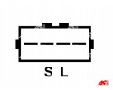 AS PL A2008 ALTERNATOR Catalog number of the original HITACHI 2506128 HITACHI LR1100 703B HITACHI LR1100 723 HITACHI LR1100 725B