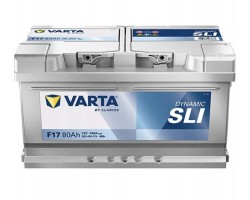 VARTA DYNAMIC SLI 80AH 740A F17 P BATTERY WITHOUT OLD SENTENCE