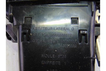 Rejilla aireadora, Peugeot 407 Coupé Pack 2006, 9644589577