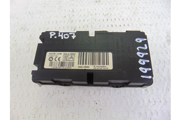 Módulo electrónico, Peugeot 407 ST Sport 2005, 9655140080