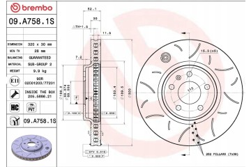 BRAKE DISC AUDI A4 07 FRONT 1PC Number of discs offered 1