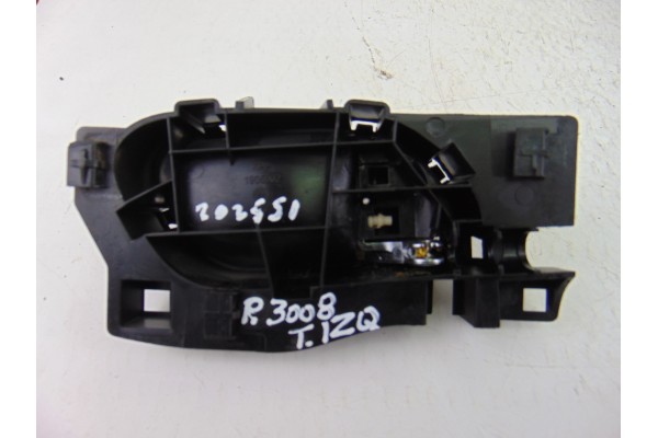 Maneta interior trasera izquierda, Peugeot 3008 Confort 2009
