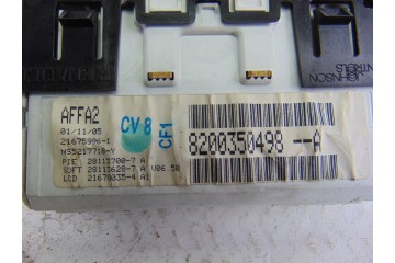 Pantalla multifuncion, Renault Megane Ii Berlina 5P Authentique 2005, 8200350498A