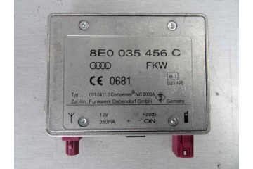 Módulo electrónico, Audi A4 Berlina (8E) 2.0 TDI 16V (103kW) 2007, 8E0035456C