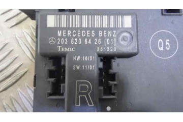 Centralita confort, Mercedes-benz Clase C (Bm 203) Sportcoupe C 230 Compressor (203.747) 2002, 2038206426