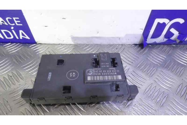 Centralita confort, Mercedes-benz Clase C (Bm 203) Sportcoupe C 230 Compressor (203.747) 2002, 2038206426