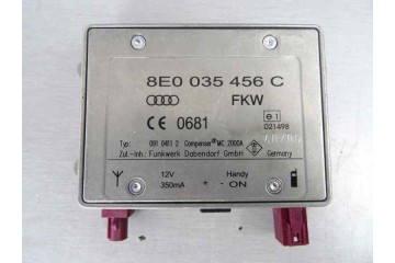 Módulo electrónico, Audi A4 Berlina (8E) 2.0 TDI 16V (103kW) 2007, 8E0035456C