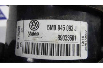Piloto trasero izquierdo interior, Volkswagen Golf Plus V (5M1) Highline 2006, 5M0945093J