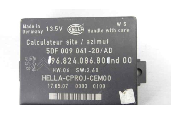 Módulo electrónico, Citroen Grand C4 Picasso Exclusive 2007, 9682408680