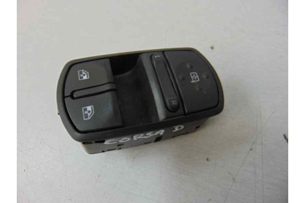 Mando elevalunas delantero izquierdo, Opel Corsa D Cosmo 2009, 13258521AA