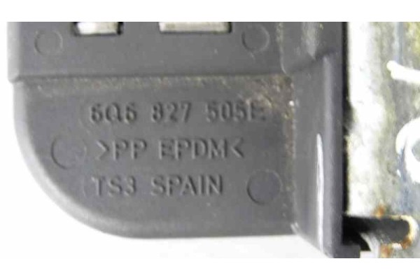Cerradura maletero / porton, Volkswagen Polo Iv (9N3) Advance 2009, 6Q6827505E