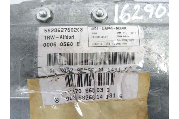Airbag lateral delantero izquierdo, Mercedes-benz Clase C (Bm 202) Berlina 220 Cdi (202.133) 2000, A1708600305