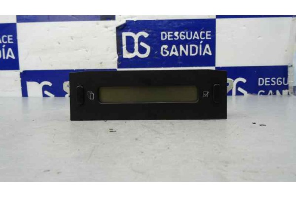 Pantalla multifuncion, Citroen C3 1.4 HDi SX Plus 2002, 9647409477