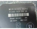 Centralita cierre, Mercedes-benz Clase C (Bm 203) Berlina 220 Cdi (203.006) 2002, 2038206626