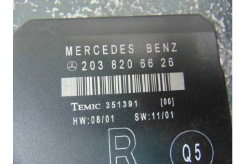 Centralita cierre, Mercedes-benz Clase C (Bm 203) Berlina 220 Cdi (203.006) 2002, 2038206626