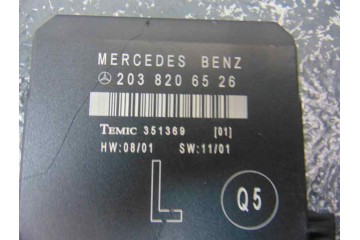 Centralita cierre, Mercedes-benz Clase C (Bm 203) Berlina 220 Cdi (203.006) 2002, 2038206526