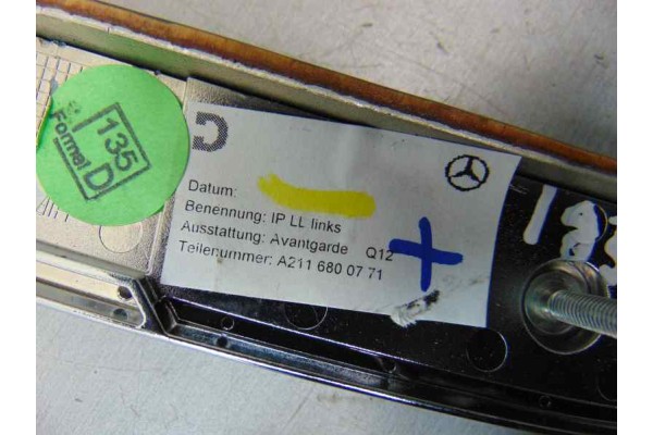Moldura, Mercedes-benz Clase e (Bm 211) Familiar 280 T CDI 4-Matic (211.284) 2006, A2116800771