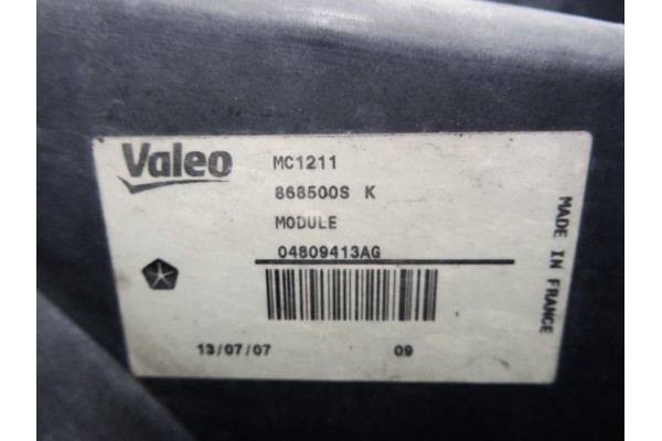 868501E ELECTROVENTILADOR CHRYSLER VOYAGER (RG) 2.5 CRD Executive 2007 868501E 211491 CHRYSLER - 1