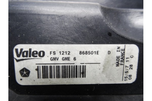 868501E ELECTROVENTILADOR CHRYSLER VOYAGER (RG) 2.5 CRD Executive 2007 868501E 211491 CHRYSLER - 4