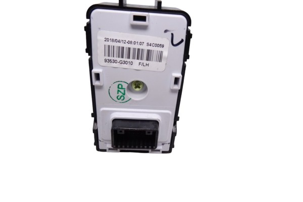 Mando retrovisor, Hyundai I30 (Pd) Link 2018, 93530G3010