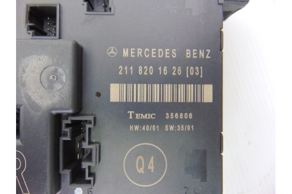 Módulo electrónico, Mercedes-benz Clase e (Bm 211) Berlina E 320 (211.065) 2002, 2118201626