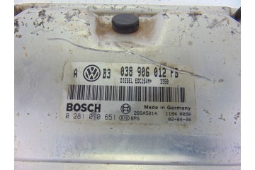 Centralita motor uce, Volkswagen Golf Iv Berlina (1J1)(10.1997) 25 Aniversario, 038906012FB
