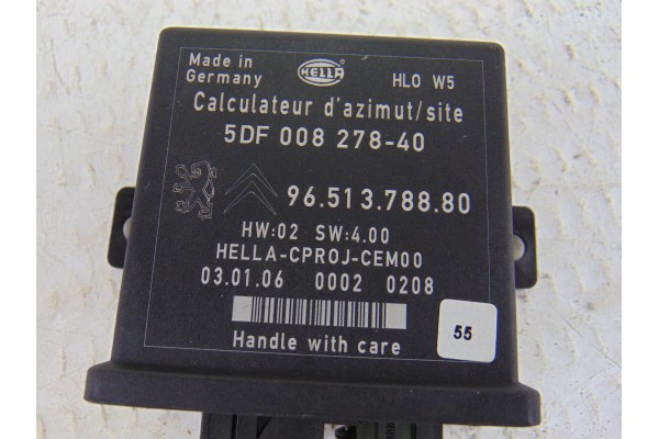 Módulo electrónico, Peugeot 407 Coupé Pack 2006, 9651378880