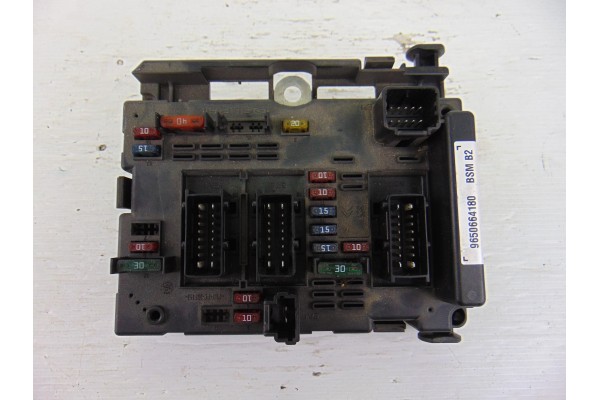 Caja reles / fusibles, Peugeot 206 X-Line 2004, 9650664180