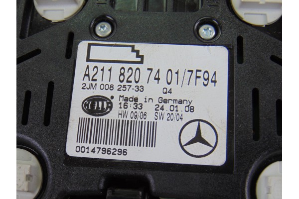 Luz interior, Mercedes-benz Clase e (Bm 211) Berlina E 220 Cdi (211.008) 2006, A2118207401